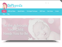 Tablet Screenshot of cleftopedia.com